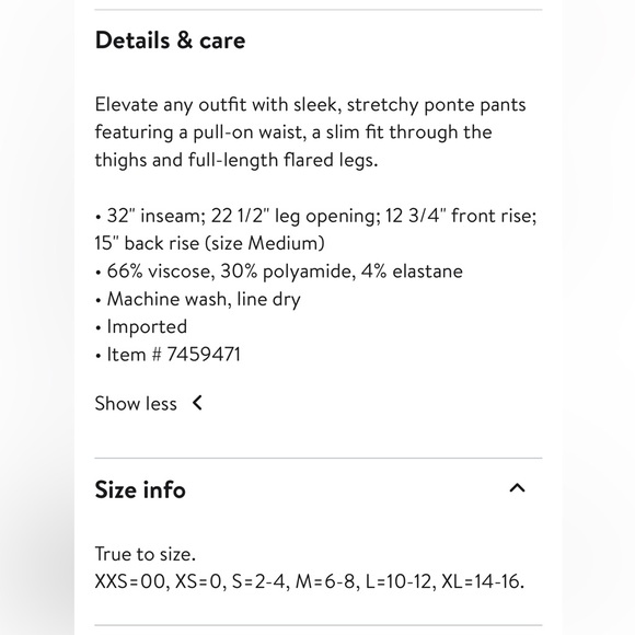 Rag & Bone Irene pull on wide leg pants - Picture 10 of 10